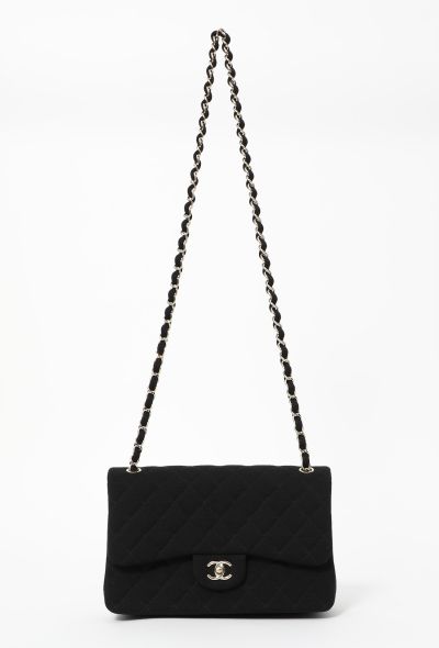 Chanel Jersey Timeless Jumbo Flap Bag - 2