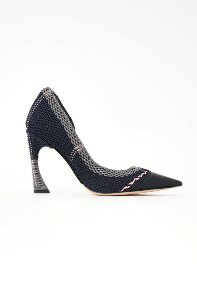 Dior S/S 2015 d'Orsay Woven Pumps - 1 Dior S/S 2015 d'Orsay Woven Pumps - 1