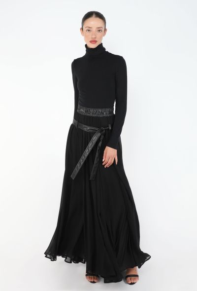 Balenciaga 2012 Drop-Waist Flared Skirt - 2