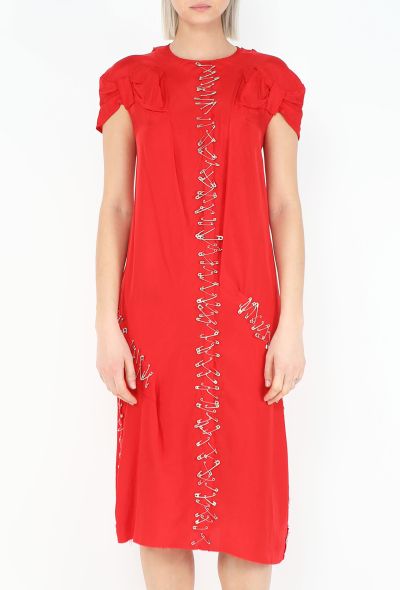 Junya Watanabe Early 2000s Safety Pin Dress - 2