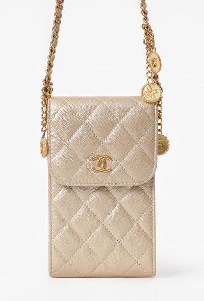 Chanel Dakar Medallion Charm Mini Bag, 2023 - 2