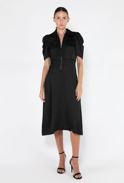 Céline Puff Sleeve Zip Dress, 2017 - 1