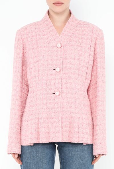 Chanel Resort 2019 'La Pausa' Silk Tweed Ensemble - 2