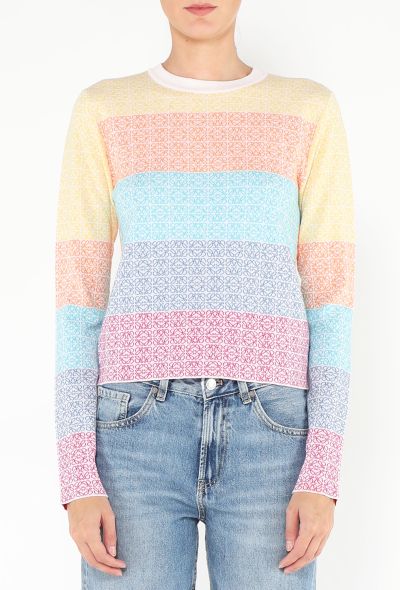 Loewe 2025 Anagram Jacquard Sweater - 1