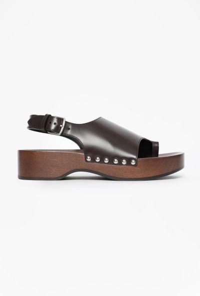 Hermès Studded Leather Clogs, S/S 2025 - 1