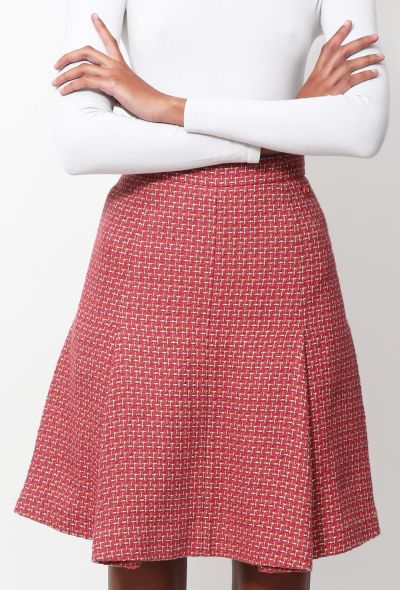                             Tweed Flared Skirt - 2