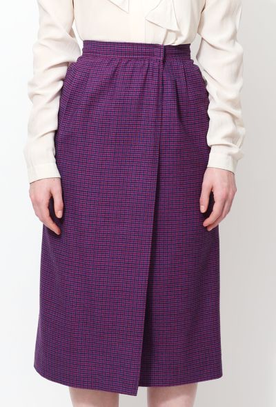                             Vintage Rive Gauche Wrap Skirt - 2