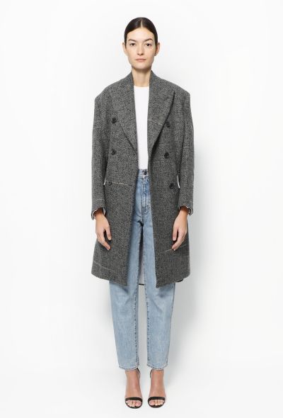                             Calvin Klein F/W 2018 Oversized Wool Coat - 1
