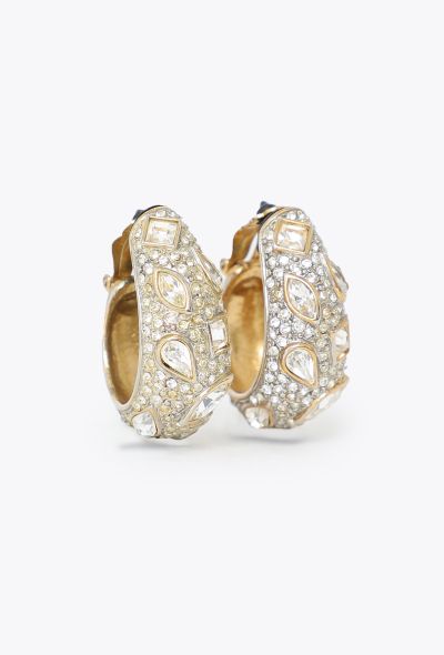 Goossens Strass Embellished Earrings - 1
