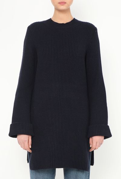 Gabriela Hearst 2021 Gloria Ribbed Cashmere Sweater - 1 Gabriela Hearst 2021 Gloria Ribbed Cashmere Sweater - 1