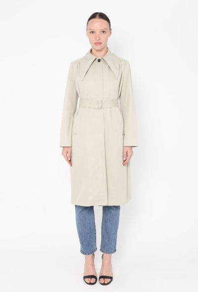 Balenciaga S/S 2017 Belted Trench Coat - 1