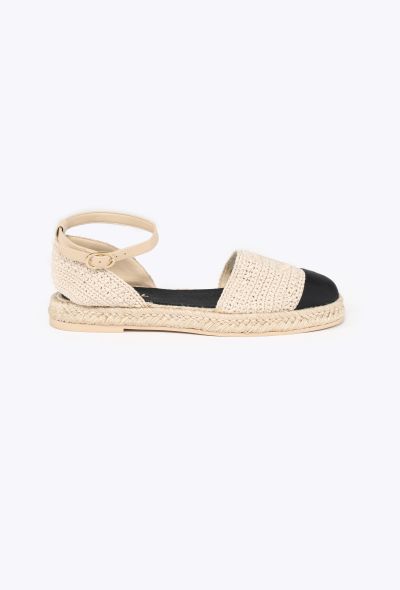 Chanel Crochet Espadrille Sandals, 2022 - 1