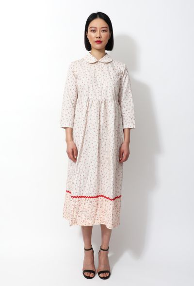                             Floral Cotton Day Dress - 1