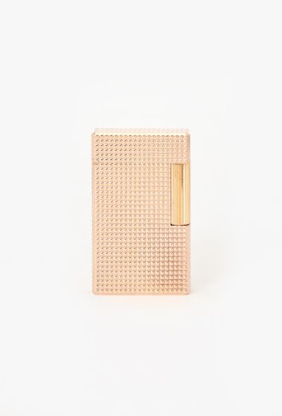 S.T. Dupont 1971 Textured Diamond Point Lighter - 1 S.T. Dupont 1971 Textured Diamond Point Lighter - 1