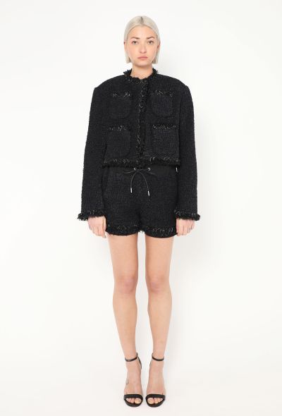 Sacai 2020 Frayed Tweed Ensemble - 2 Sacai 2020 Frayed Tweed Ensemble - 2