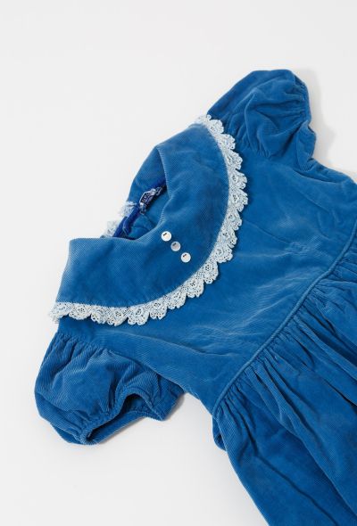                             Children's Vintage Corduroy Smock Dress - 2