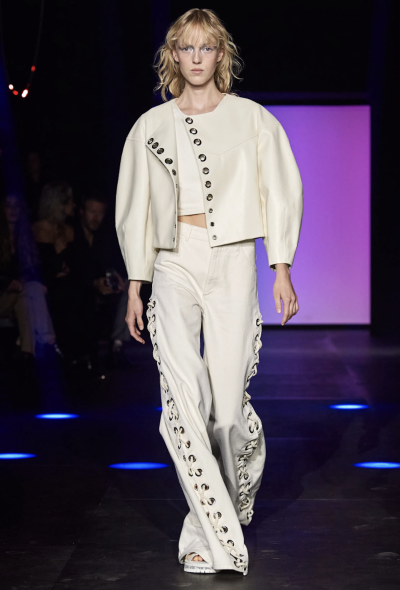 Chloé S/S 2023 Studded Leather Jacket - 2