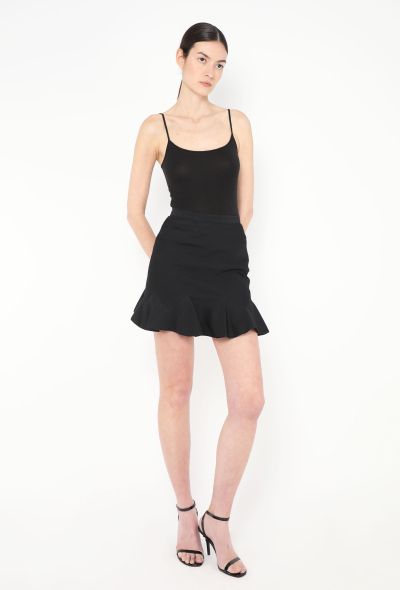 Alaïa S/S 1992 Fluted Crêpe Skirt - 1 Alaïa S/S 1992 Fluted Crêpe Skirt - 1