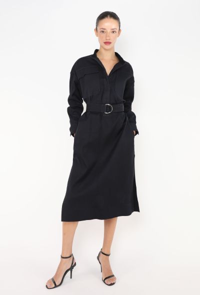 Céline S/S 2018 Belted Utility Dress - 1 Céline S/S 2018 Belted Utility Dress - 1