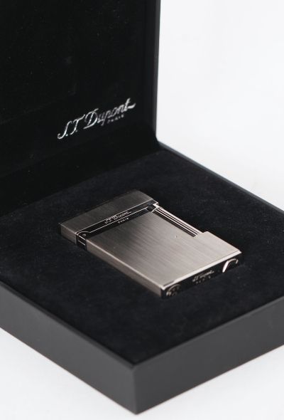 S.T. Dupont Vintage Montparnasse Palladium Lighter - 2 S.T. Dupont Vintage Montparnasse Palladium Lighter - 2