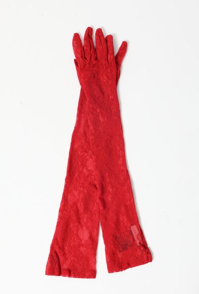 Gucci Resort 2019 Lace Gloves - 1