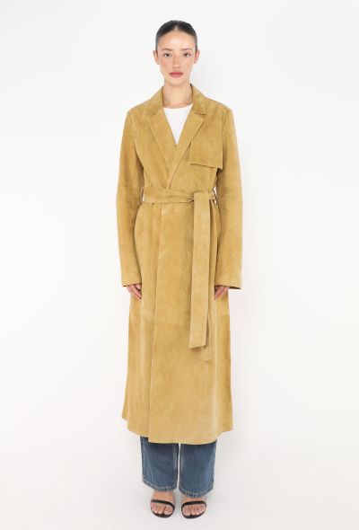 Galvan Resort 2022 Farrah Suede Trench - 1 Galvan Resort 2022 Farrah Suede Trench - 1