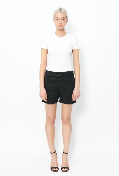 Balenciaga 2007 Belted Cargo Shorts - 1 Balenciaga 2007 Belted Cargo Shorts - 1