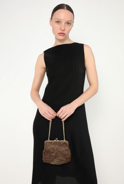 Sequined Mini Evening Bag - 2 Sequined Mini Evening Bag - 2