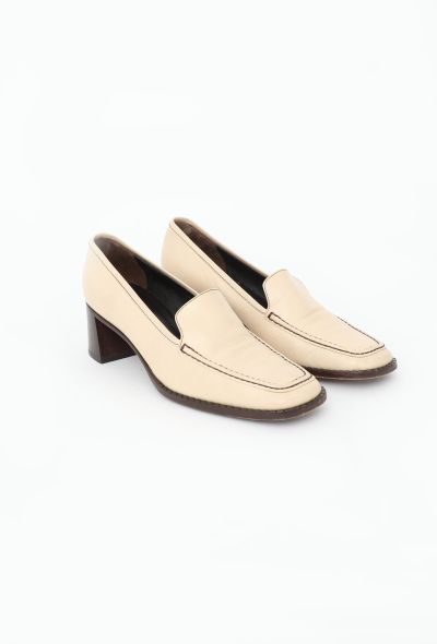 Prada '90s Classic Leather Loafers - 2