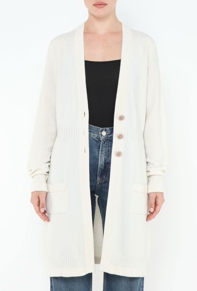 Chanel Cashmere Filigree 'CC' Cardigan - 1 Chanel Cashmere Filigree 'CC' Cardigan - 1