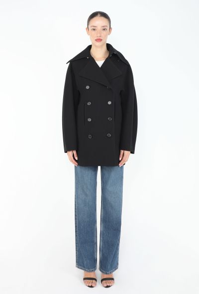 Chloé 2019 Double-Breasted Crêpe Peacoat - 1