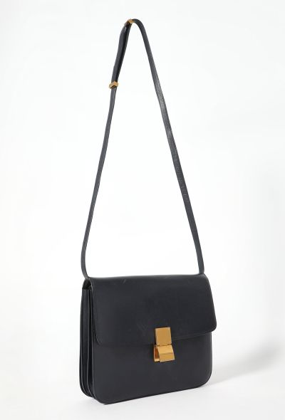 Céline Large Navy Classic Box Bag - 2 Céline Large Navy Classic Box Bag - 2