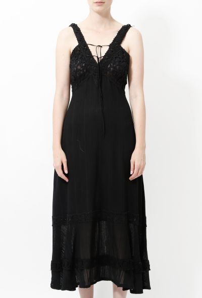 Chloé Vintage Crochet Slip Dress - 2 Chloé Vintage Crochet Slip Dress - 2
