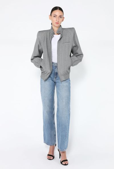 Phoebe Philo 2025 Collection B Lightweight High Neck Jacket - 1