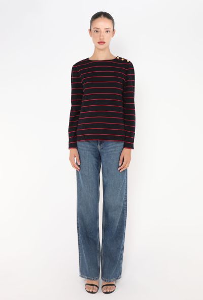 Chanel 1985 Marinière 'CC' Top - 2 Chanel 1985 Marinière 'CC' Top - 2