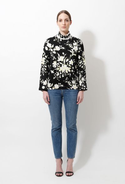                             2015 Floral Embroidered Top - 1