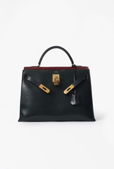 Hermès Vintage Tricolor Box Kelly Sellier 32 - 2