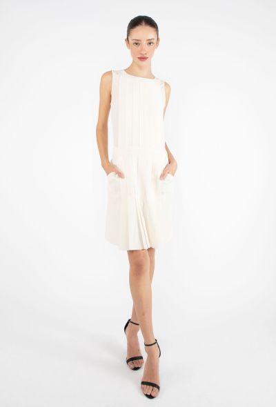 Chanel Spring 2009 Pleated Silk Dress - 1