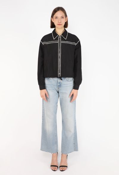 Prada Embellished Trim Bomber Jacket, 2015 - 2
