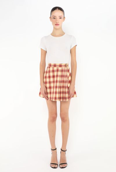 Alaïa Early '90s Tartan Wrap Skirt - 1