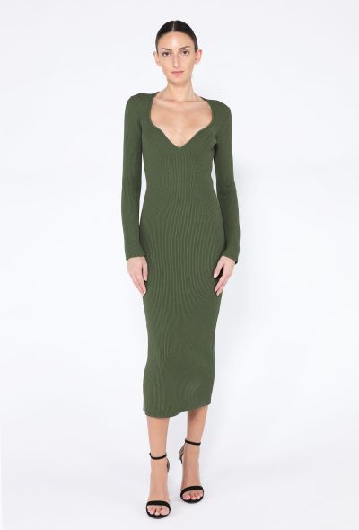 Khaite 2024 Alessandra Ribbed Dress - 1
