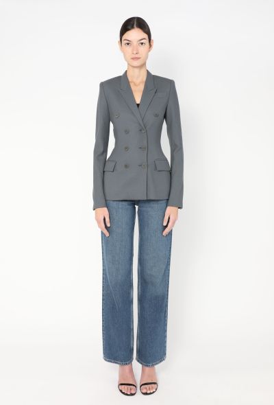 Balenciaga Le Dix Notched Hourglass Blazer - 2 Balenciaga Le Dix Notched Hourglass Blazer - 2