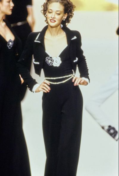 Chanel Bicolor Halter Jumpsuit, S/S 1995 - 2