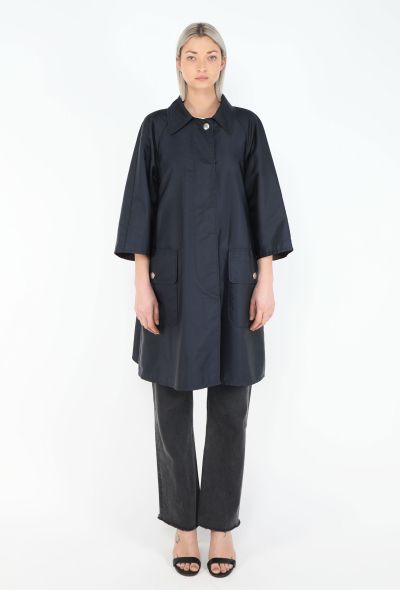 Prada 2014 Nylon Oversized Rain Jacket - 2