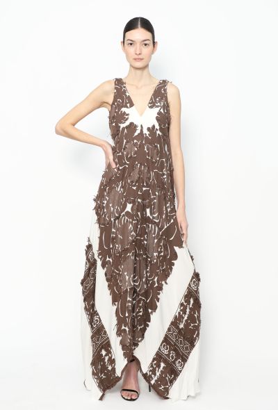 Chloé S/S 2015 Jacquard Maxi Dress - 1