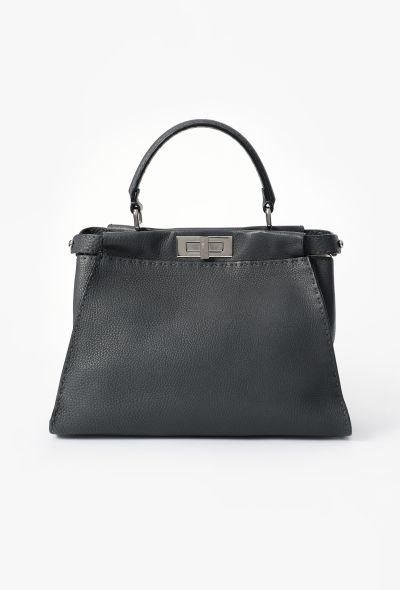 Fendi Cuoio Romano Selleria Peekaboo Bag - 1