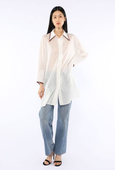 Céline Contrast Trim Top, F/W 2016 - 1