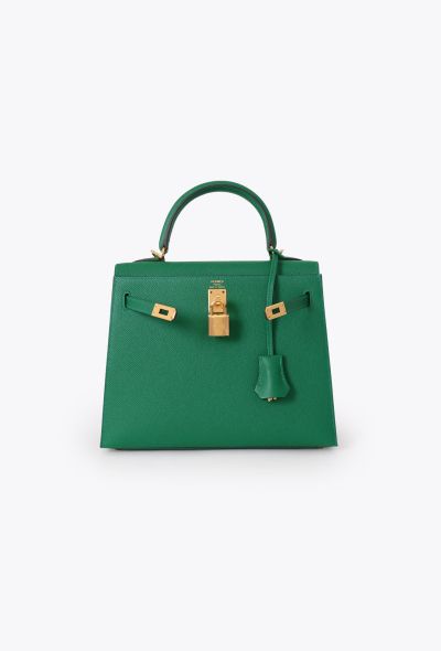 Hermès 2024 Vert Vertigo Epsom Kelly Sellier 25 - 2