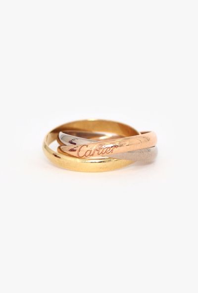 Cartier 18k Gold Trinity Ring - 2