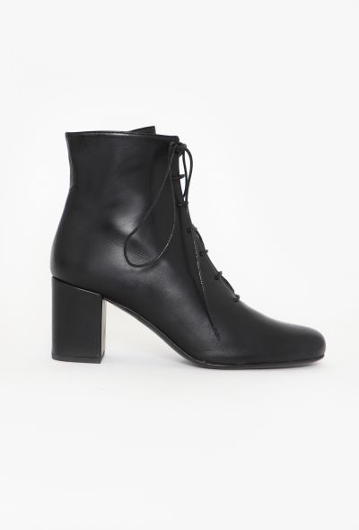 Saint Laurent 'Babies' Lace-up Ankle Boots - 1 Saint Laurent 'Babies' Lace-up Ankle Boots - 1